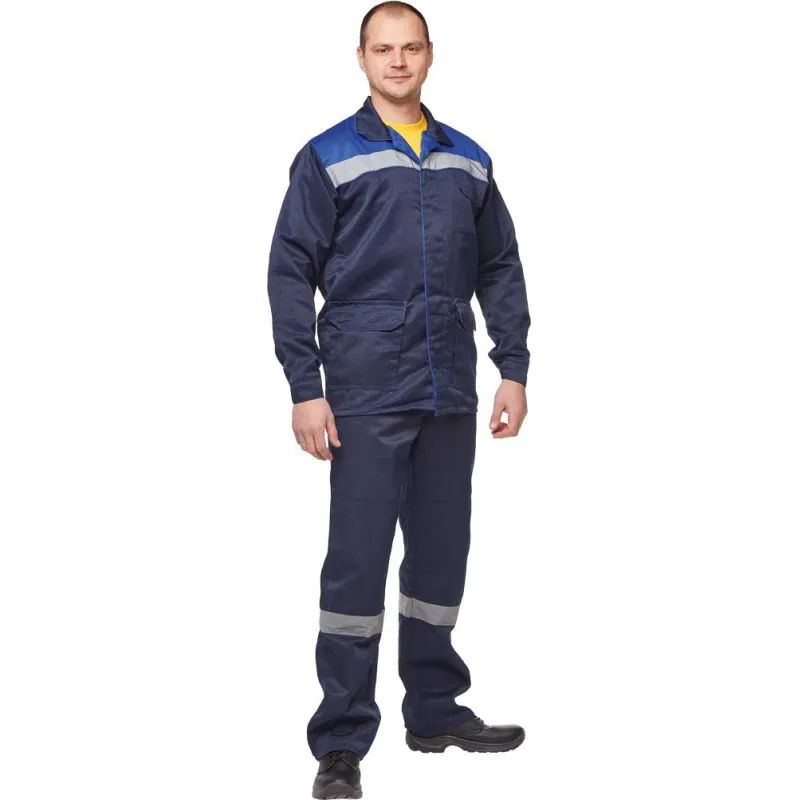 Куртка летняя муж. л03-КУ синий. (р.52-54) 170-176