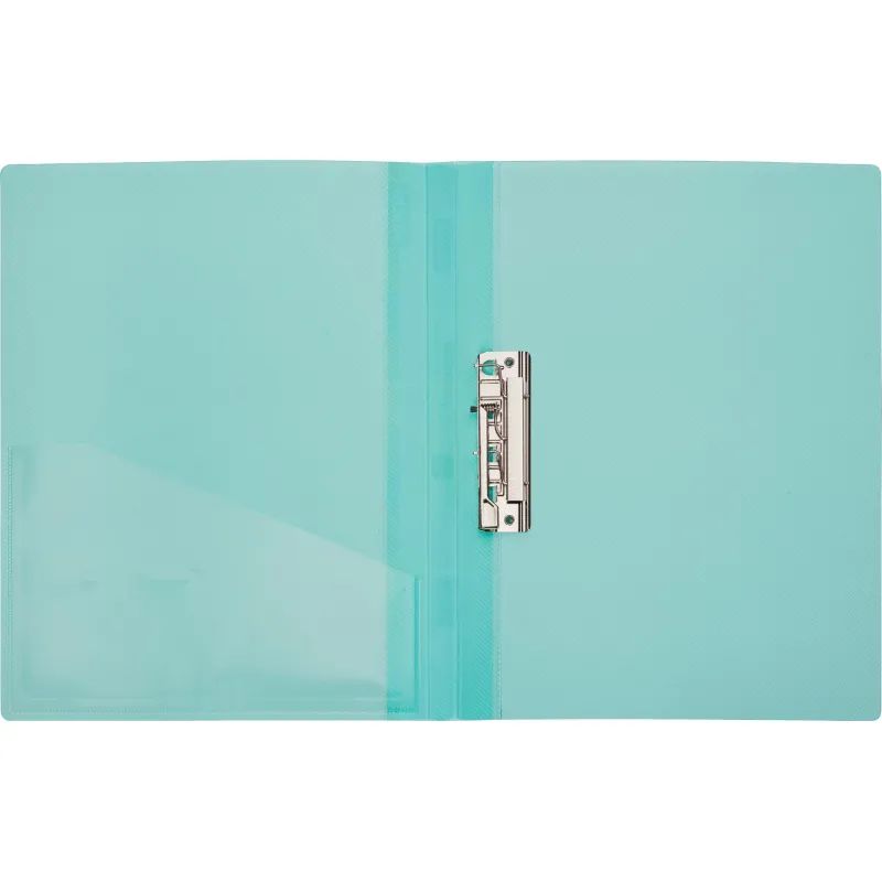 Папка с зажимом Attache Diagonal зеленый