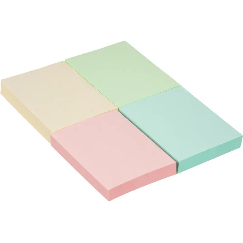 Стикеры ATTACHE с клеев. краем 38x51 компле кт 4 цвета 100л