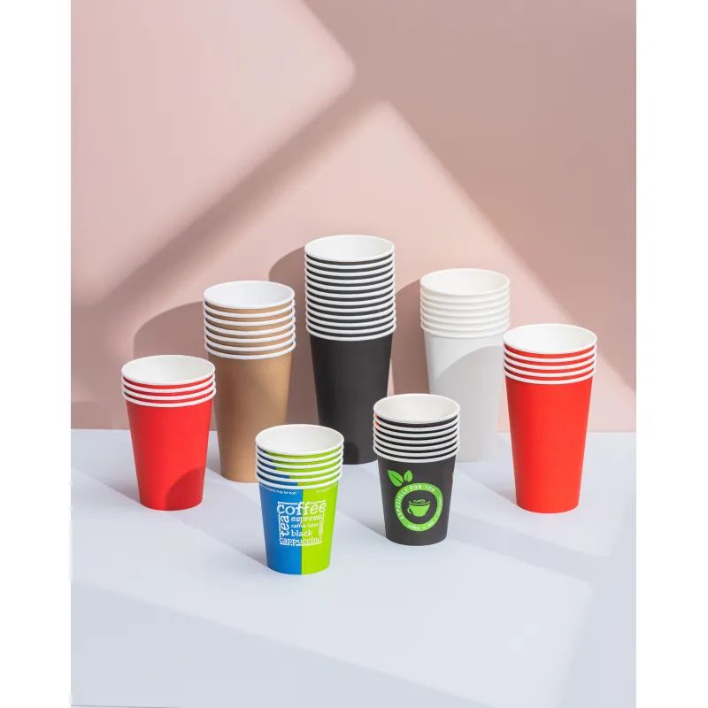 Стакан одноразовый бум 1-сл. d-90мм 400мл Крафт 50шт/уп (SP16S)