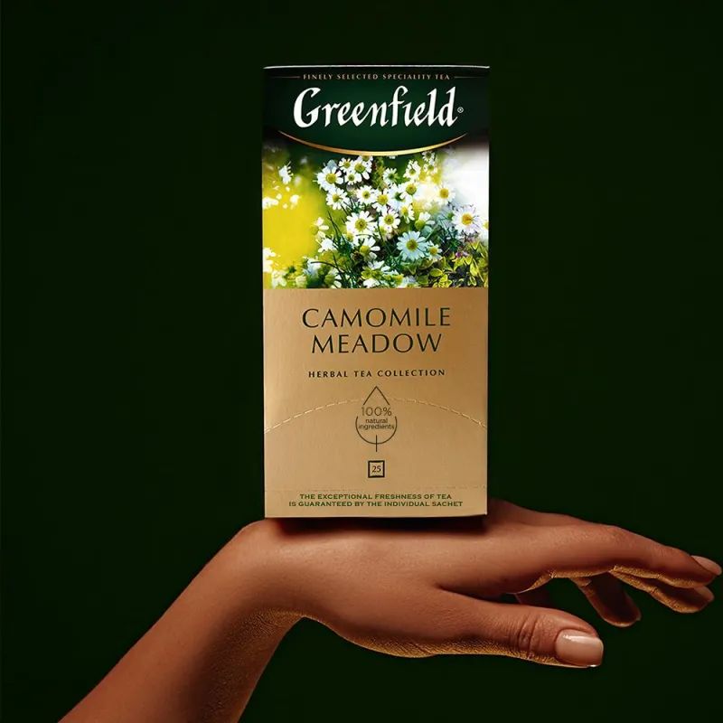 Чай Greenfield CAMOMILE MEADOW травяной 25пак 0523-10