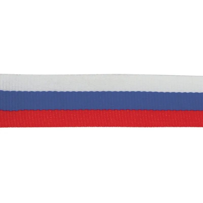 Лента для медалей 24 мм цвет триколор  LN5b