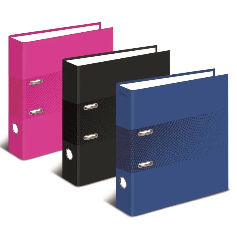 Папка-регистратор Attache Digital, розовый. лам.карт./бум.,75мм