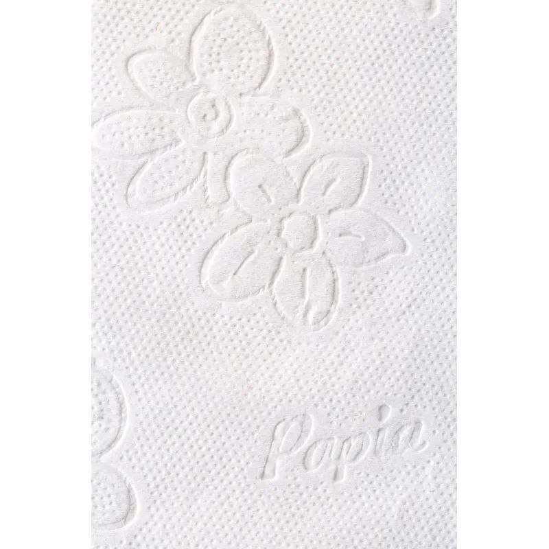 Бумага туалетная Papia Белая 3сл бел 100%цел втул 16,8м 140л 12рул/уп