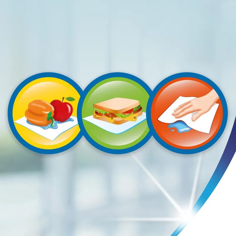 Полотенца бумажные ZEWA 2-сл.,белые, 2 рул./уп.144001