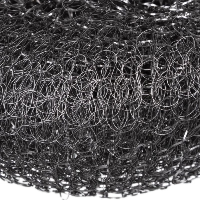 Губка-мочалка металлическая большая D=9,5см.,вес=34,8гр. PACLAN