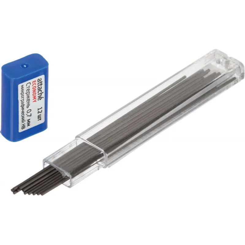 Стержень микрографический 0,7 Attache Economy HB 12 грифелей