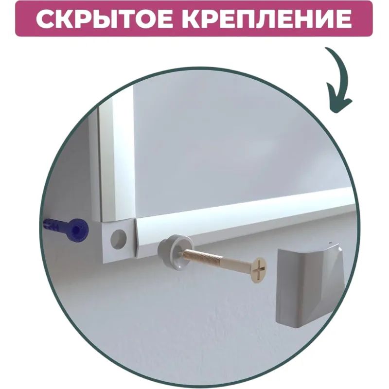Доска магнитно-маркерная 60х90 Attache Economy лак