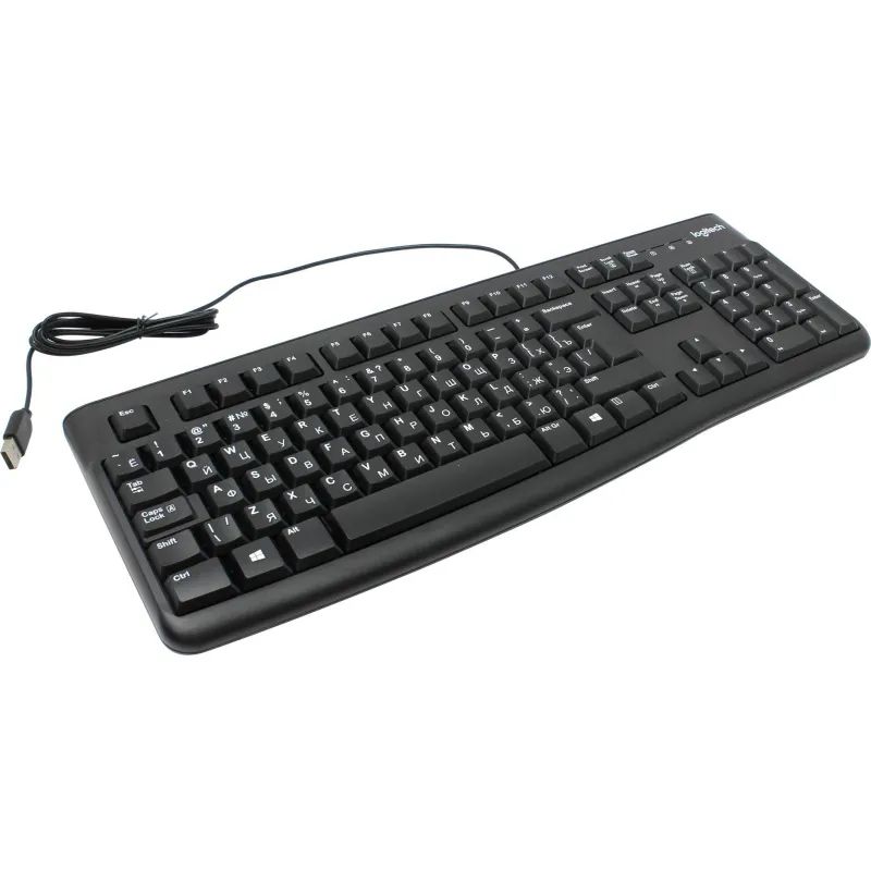 Клавиатура Logitech Keyboard K120 For Business Black USB (920-002522)