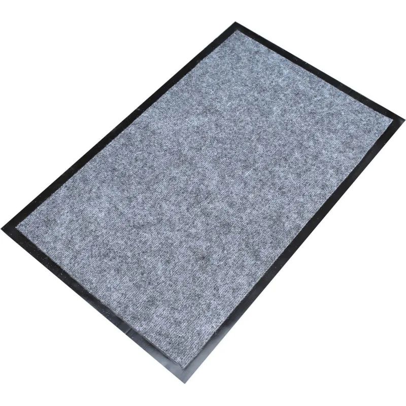 Коврик входной влаговпитывающий 60х90 см серый