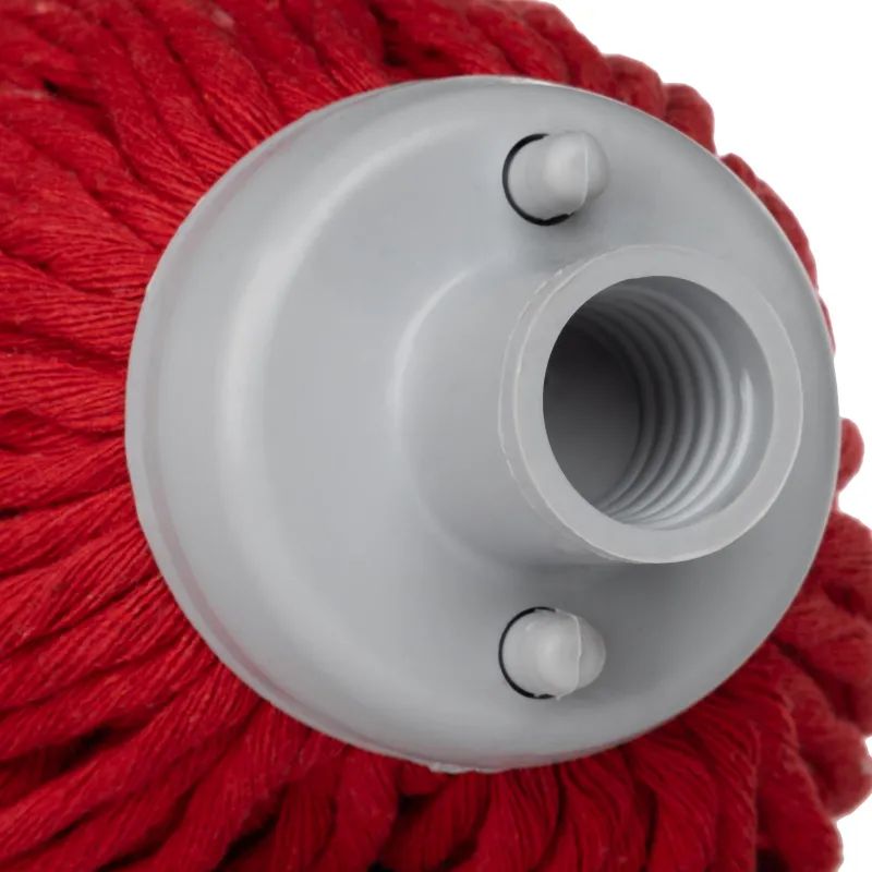 Насадка МОП Алабама 250 г веревочный резьбовой хлопок красный RK1543