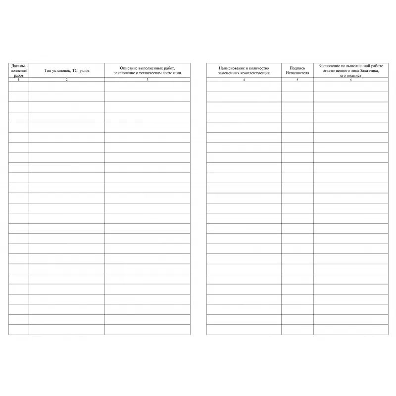 Журнал регистрации работ по ТО и ремонту пож-охран. сигнализации КЖ 739/1