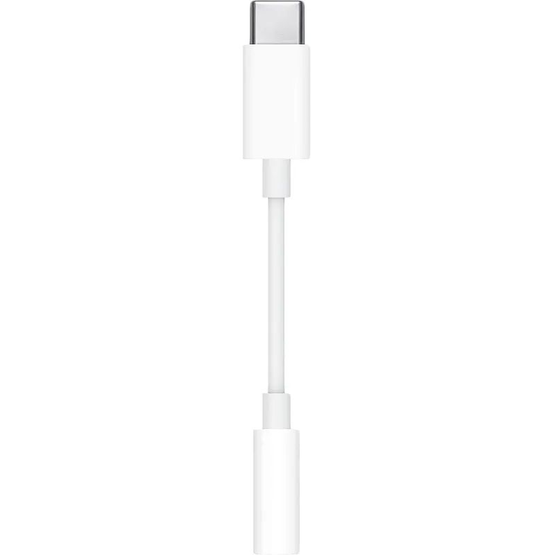 Адаптер Apple USB-C - 3.5 mm Headphone Jack Adapter, бел, MU7E2ZM/A