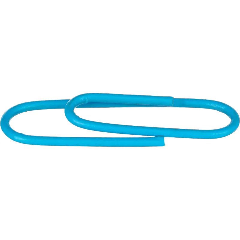 Скрепки Attache с полимерным покрытием,28 мм,разноцветные, 100 шт/уп