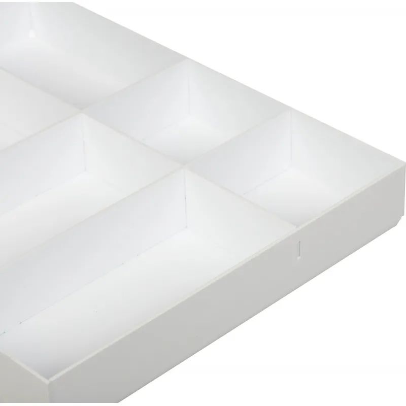 Лоток горизонтальный вложение в бокс или ящик стола, 6 отделений,40х255х315