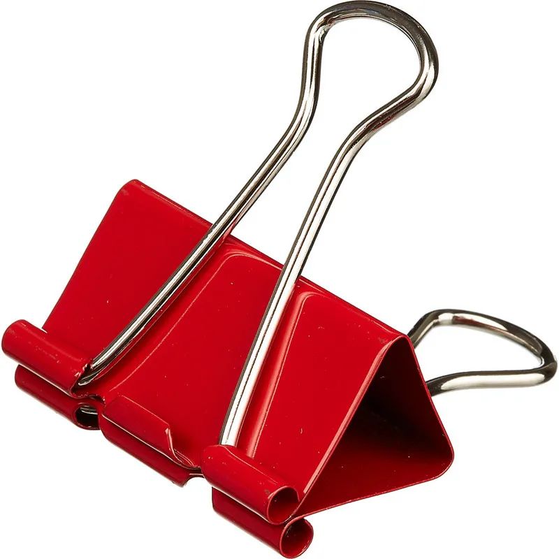 Зажимы для бумаг Attache Selection, 41мм, 24 шт, цветные, пласт.уп