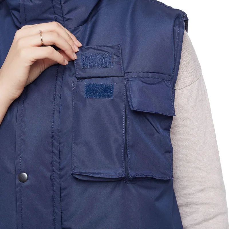 Жилет утепленный Товаровед зимн. синий (р.52-54) р.170-176