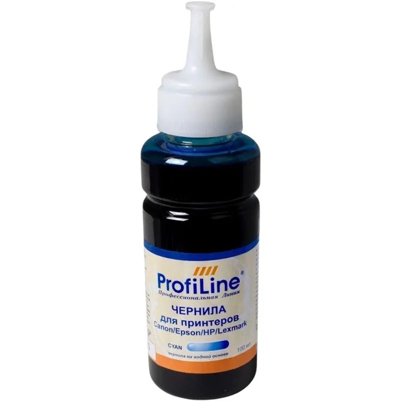 Чернила Premium для Canon/Epson/HP/Lexmark гол. 100 мл вод. ProfiLine
