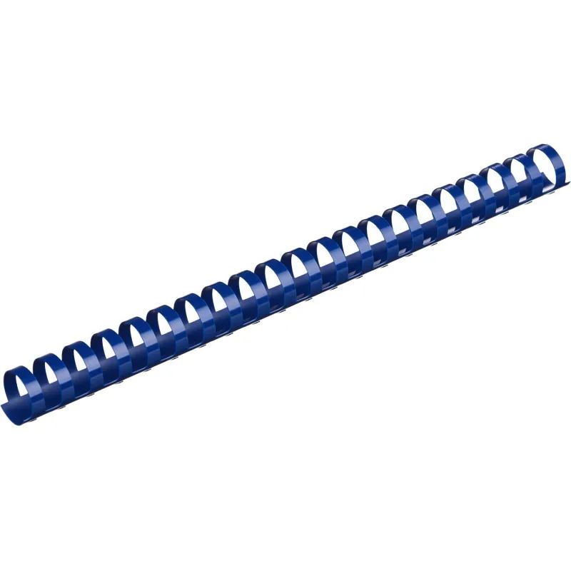 Пружины для переплета пластиковые Promega office 22мм синие 50шт/уп.