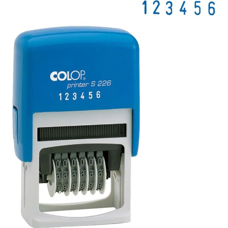 Нумератор 6-и раз. высота шрифта 4мм S226 (аналог 4846) Colop