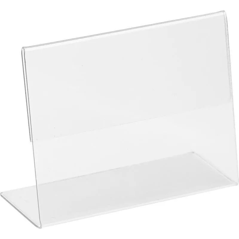 Ценникодержатель настол.д/ценника ПЭТ 80х60, 20шт/уп