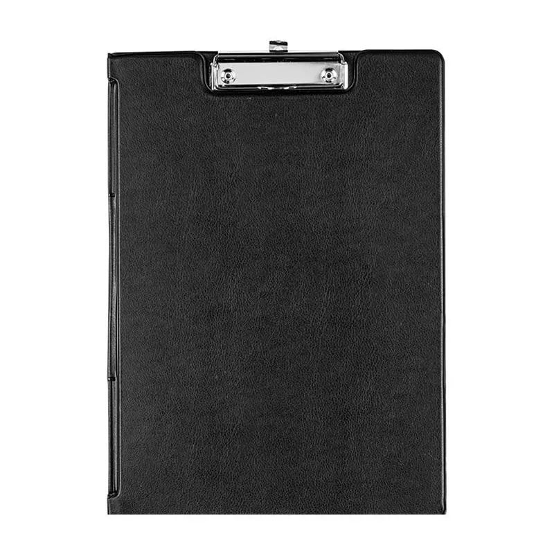 Папка-планшет  A4 черный с верх.створкой Россия