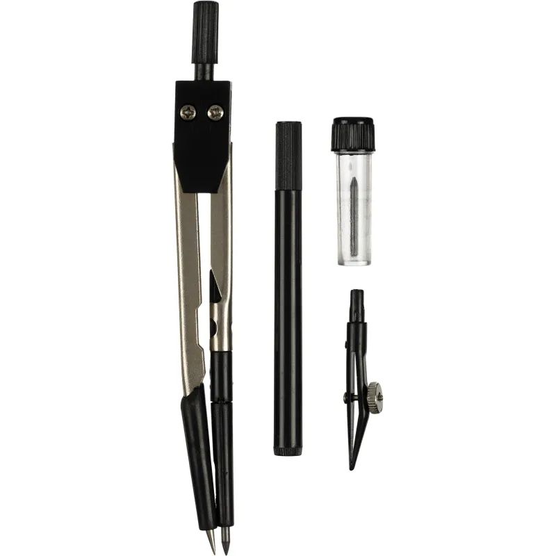 Готовальня Attache 120 мм, 4 предмета  S14004, пласт.пенал