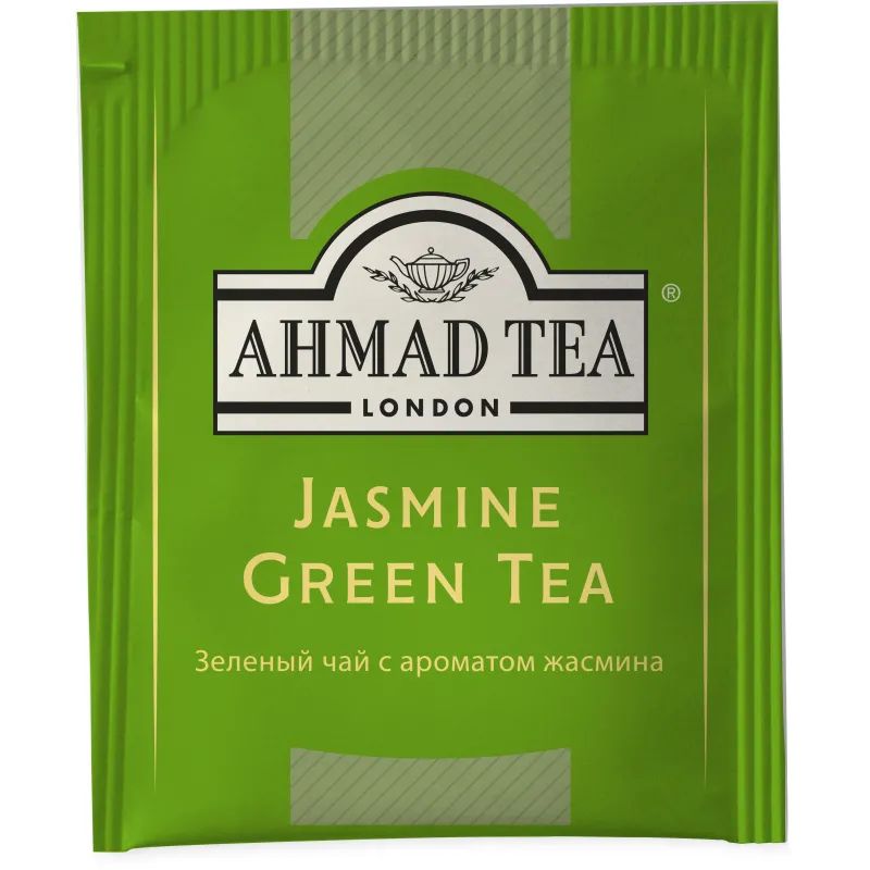 Чай Ahmad Green Jasmine Tea зеленый 100пак/уп 475-08