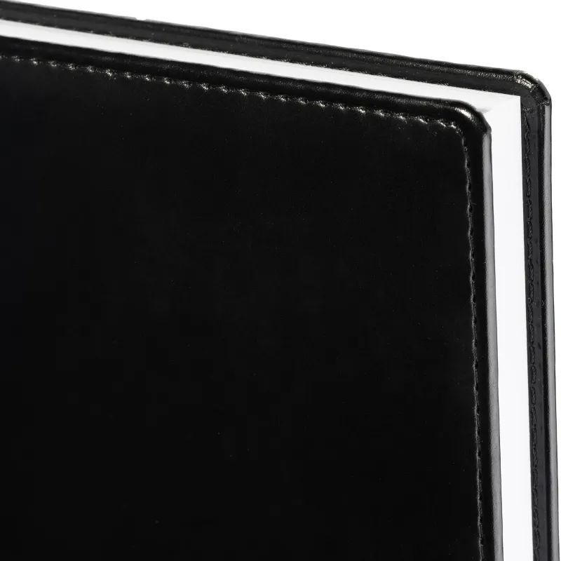 Ежедневник недатированный черный,А5,143х210мм,176л,ATTACHE Каньон