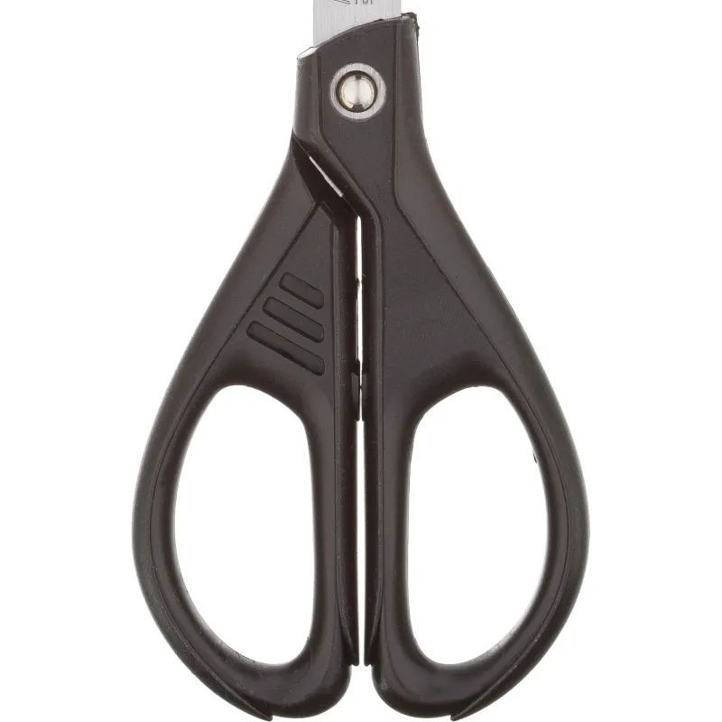 Ножницы Maped ESSENTIALS GREEN, 170мм,пластик.эллиптич. ручки,черный,468010