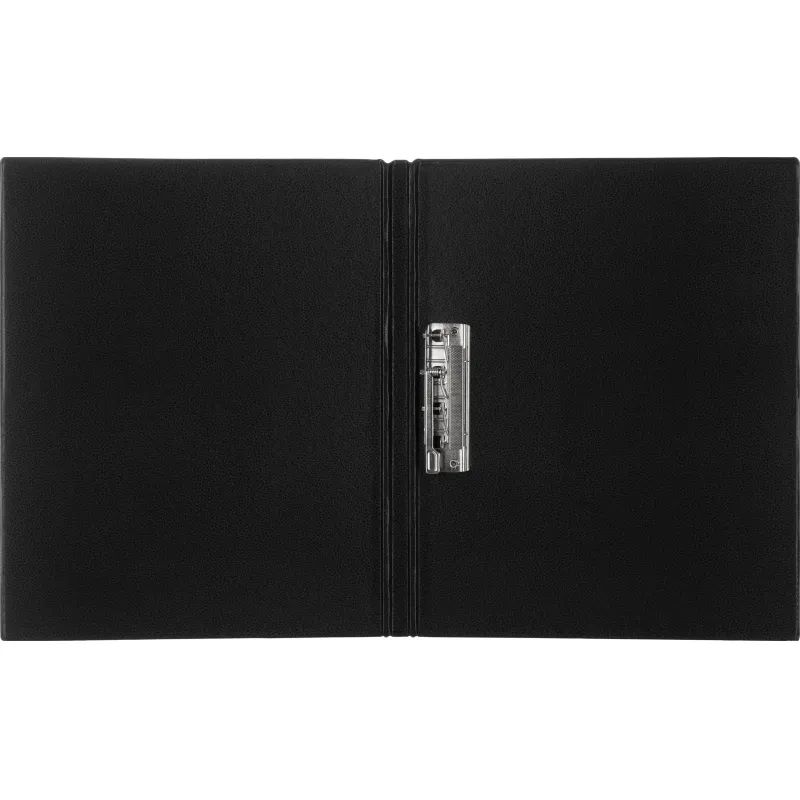 Папка с зажимом  черная Дания-Россия