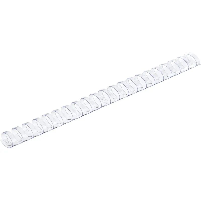 Пружины для переплета пластиковые Promega office 25мм прозр. 50шт/уп.