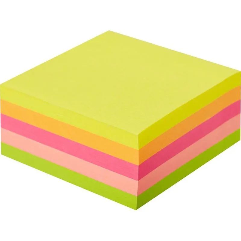 Стикеры Attache Selection куб 76х76, радуга 400 л