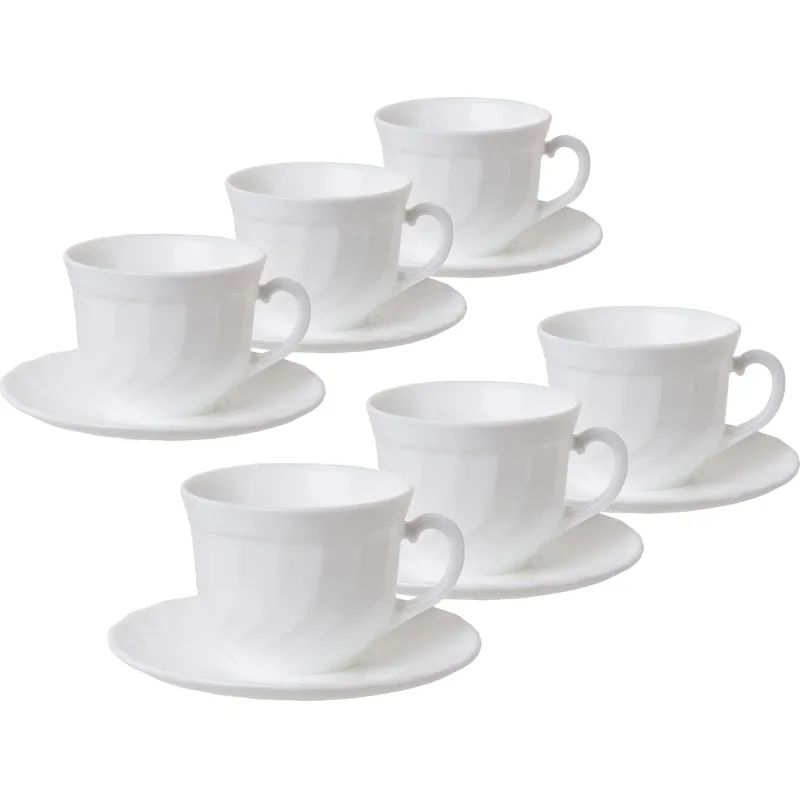 Сервиз чайный ТРИАНОН 220мл (E8845)