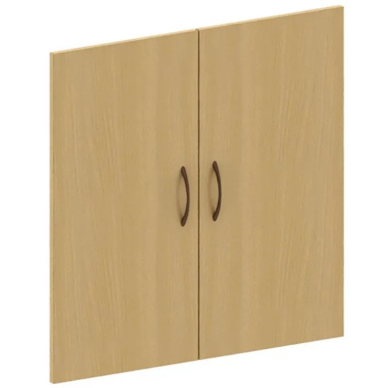 Двери MON_Канц низкие ДК32.10 ЛДСП (2шт. в уп.) 692х16x697 бук невский