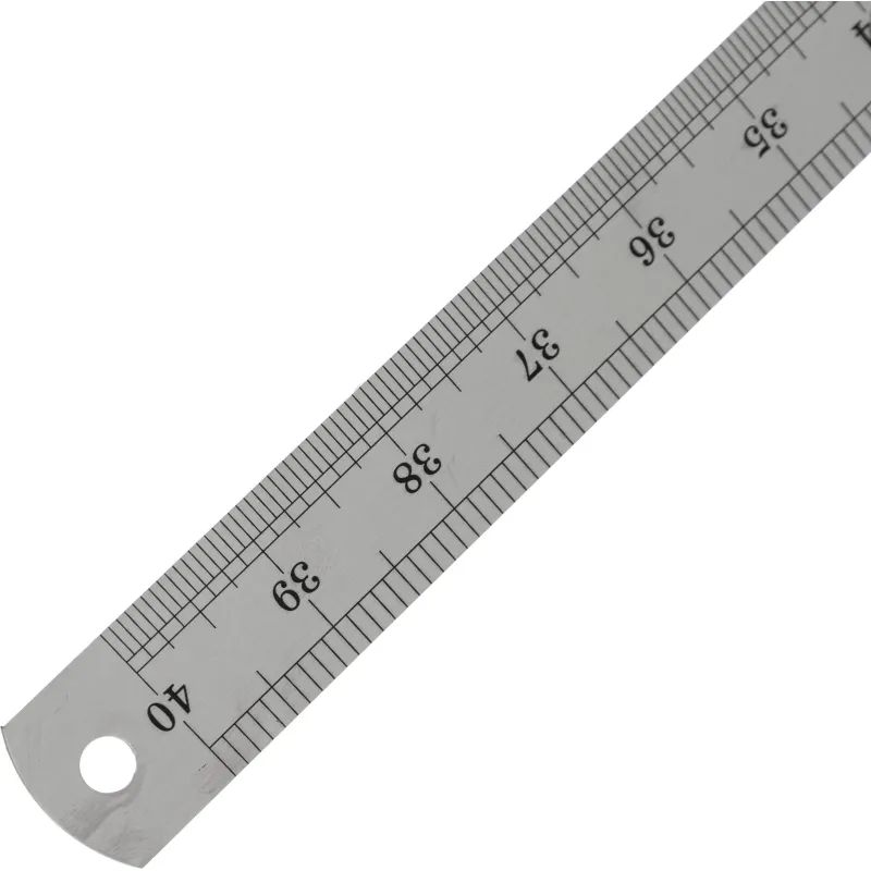 Линейка металлическая Attache 100 см 5шт/упк