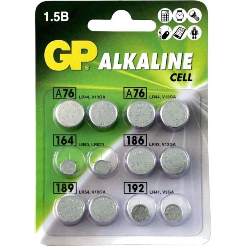 Батарейка для часов GP ACM01-CR12, 12 шт/уп