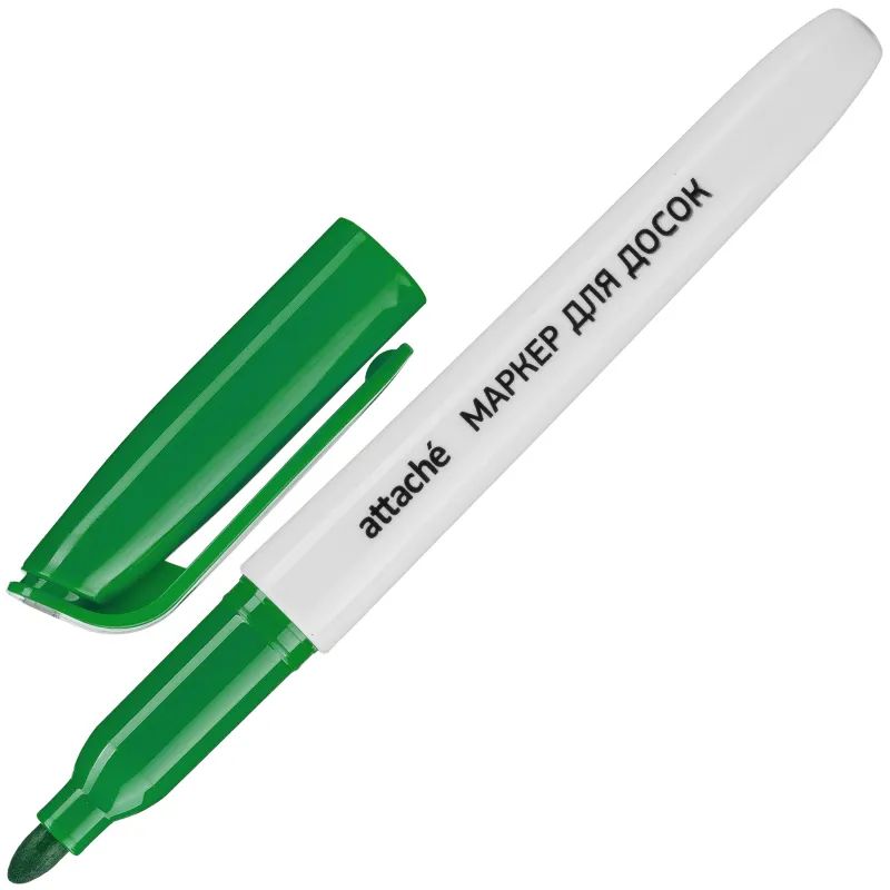 Маркер для белых досок зеленый 1-3мм