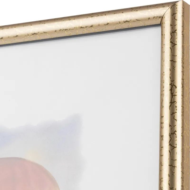 Рамка пластиковая А3 золотого цвета 509