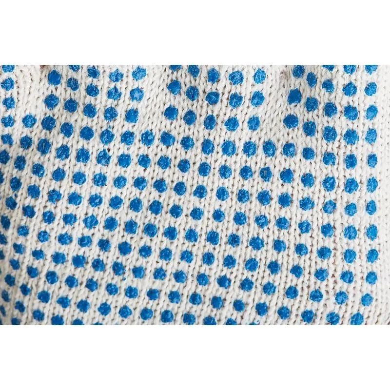 Перчатки защитные трикотажные с ПВХ Точка 4 нити 39гр 10 класс бел 10пар/уп