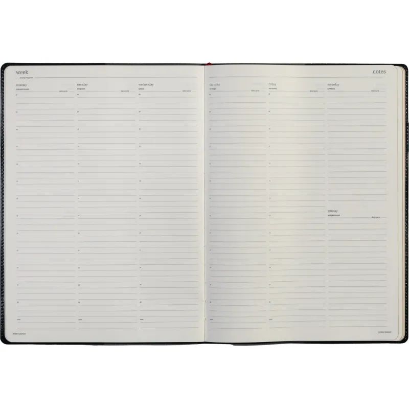 Еженедельник недатированный синий,A4,222х302мм,128 стр.,Br.V.PROFY 3-098/01