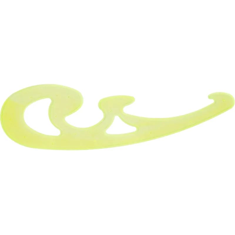 Трафарет набор лекал 25см,17см,12см, NEON Cristal цвет ассорти ЛК02