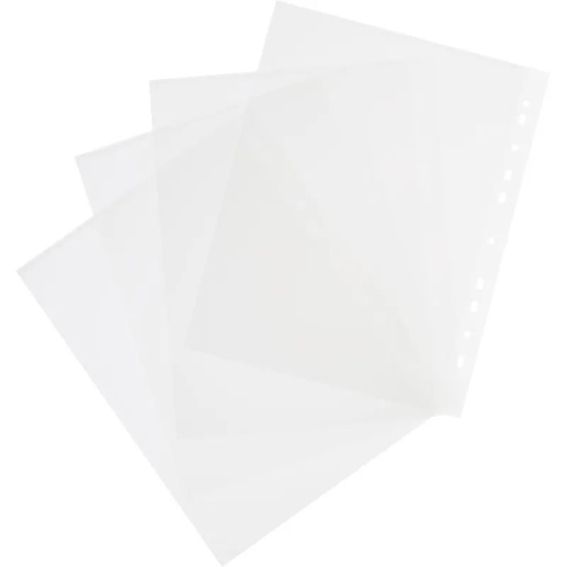 Файл-вкладыш уголок с перфорацией А4 Attache,180 мкм,10 шт./уп