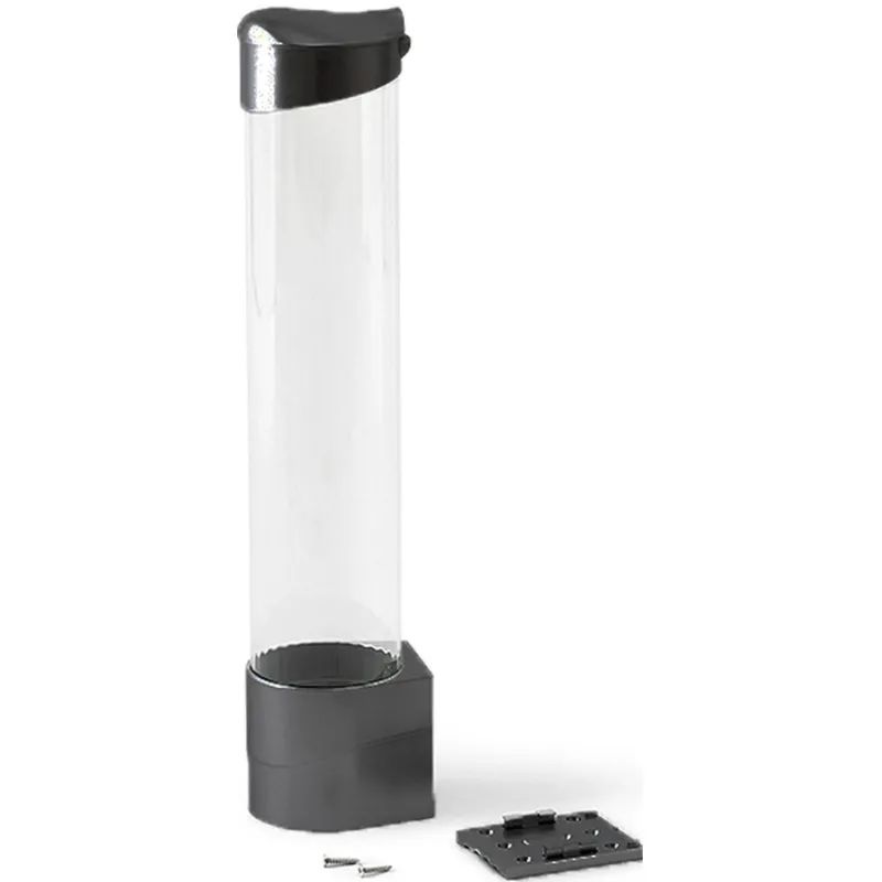 Держатель для стаканов на шурупах черный