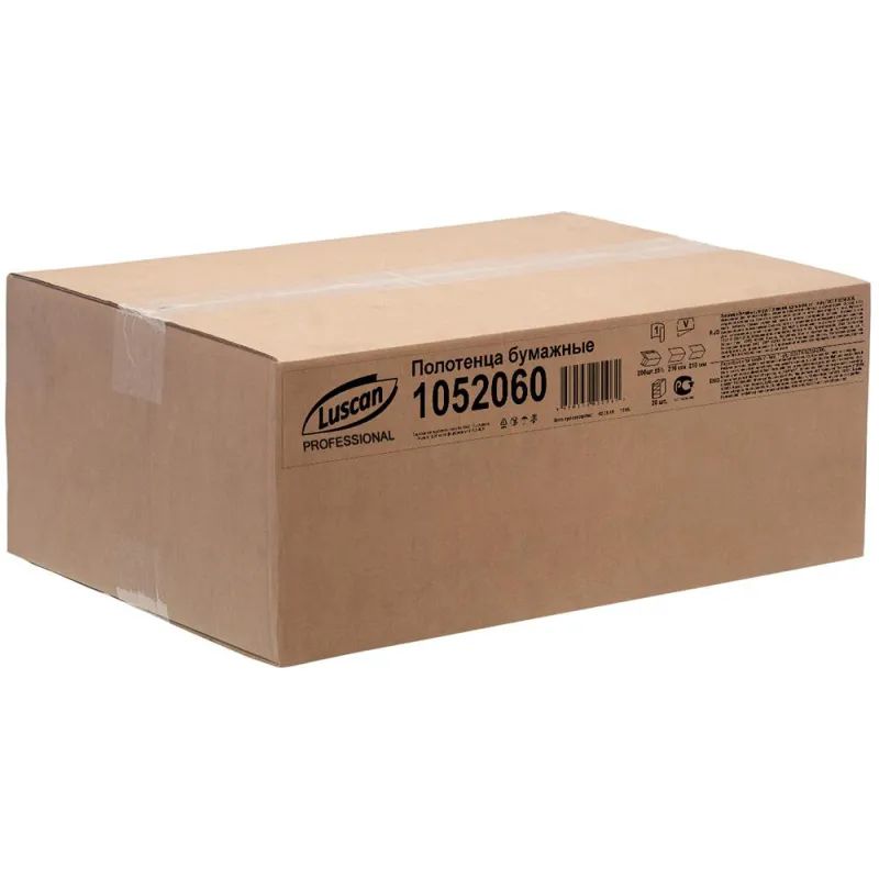 Полотенца бумажные д/дисп. Luscan Professional Vсл1слвт200л20пач/уп