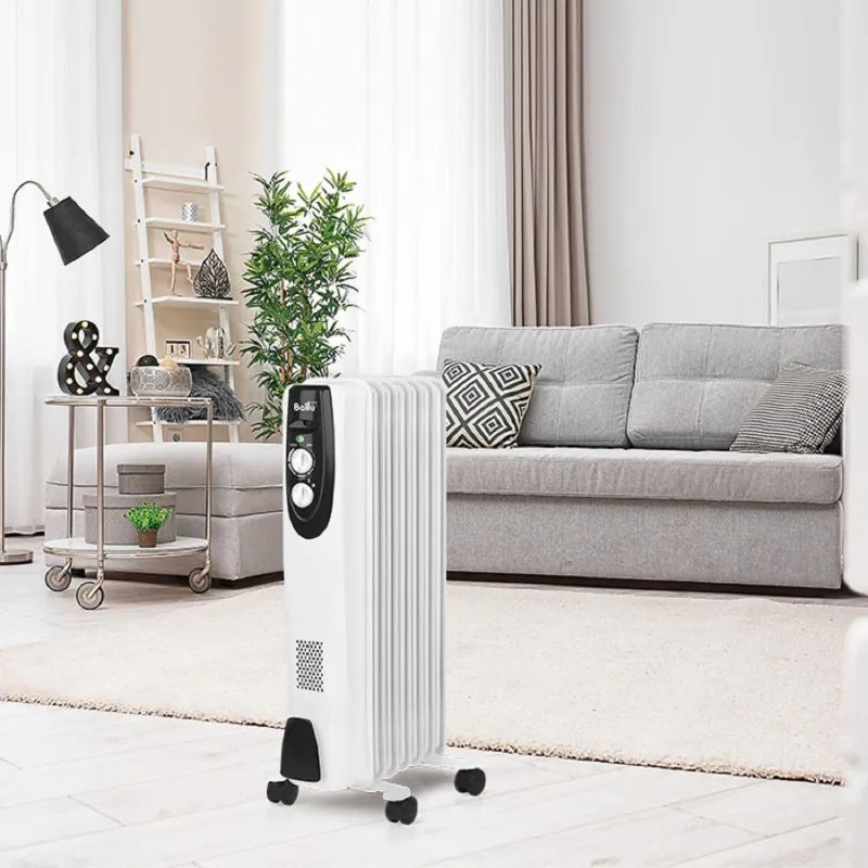 Радиатор масляный Ballu BOH/CL-07WRN 7 секц. 1500Вт