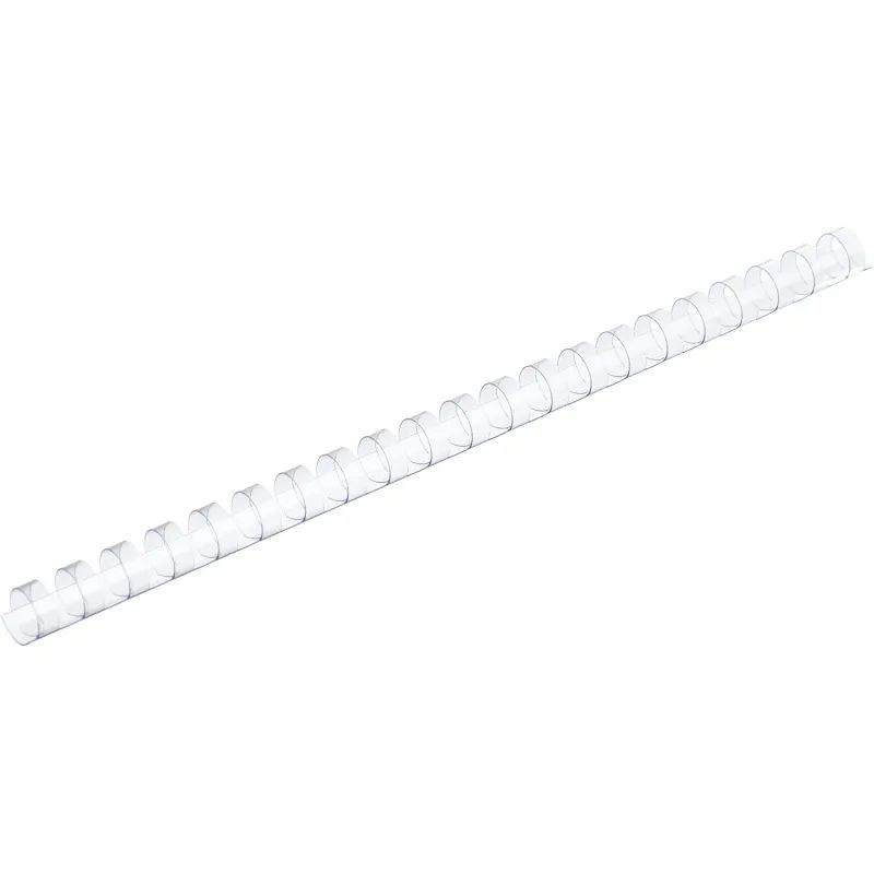 Пружины для переплета пластиковые Promega office 14мм прозр. 100шт/уп.