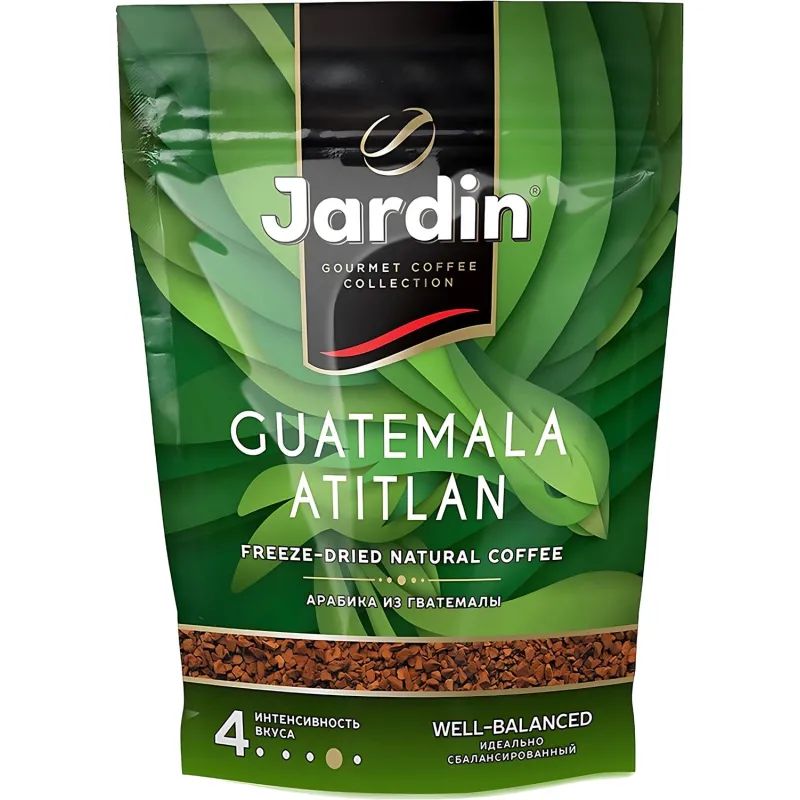 Кофе Jardin Guatemala Atitlan сублимированный,150г пакет