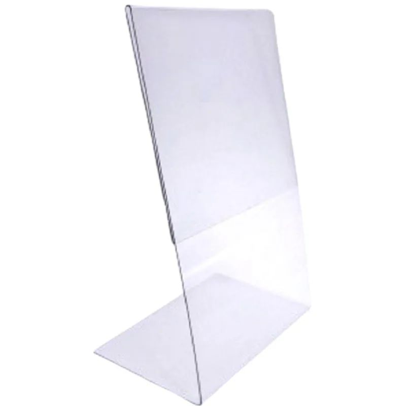 Ценникодержатель настольный из акрила верт L-образная ACR-PRICERA5, 1шт/уп