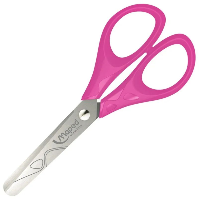 Ножницы Maped ESSENTIALS 130мм,пласт.эргономичн.ручки,ассорти,464210